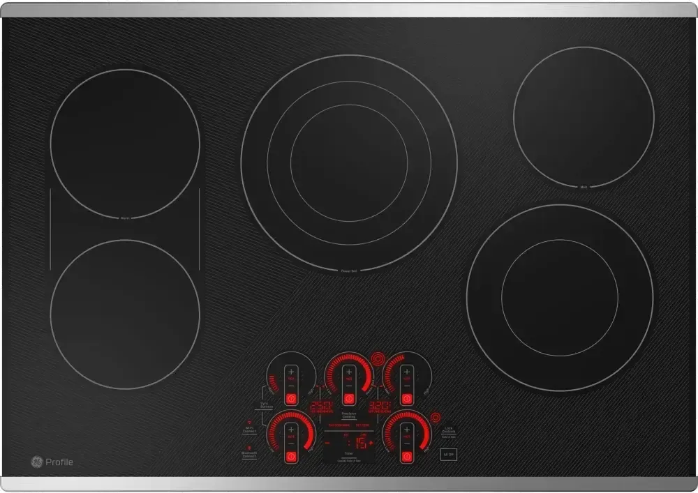 GE Profile Electric Cooktop PEP9030STSS