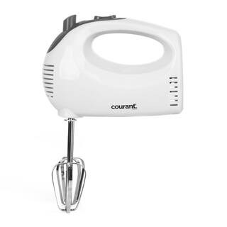 Courant 150-Watt 5-Speed Hand Mixer - White MCHM1550W974