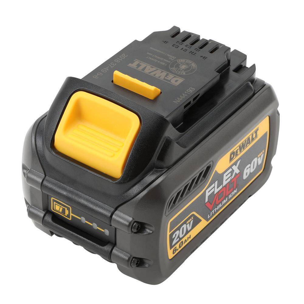 DW FLEXVOLT 20V60V MAX Lithium-Ion 6.0Ah Battery Pack DCB606