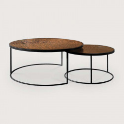 Set de tables basses Nesting bronze Ethnicraft - Tables basses - GRIIN