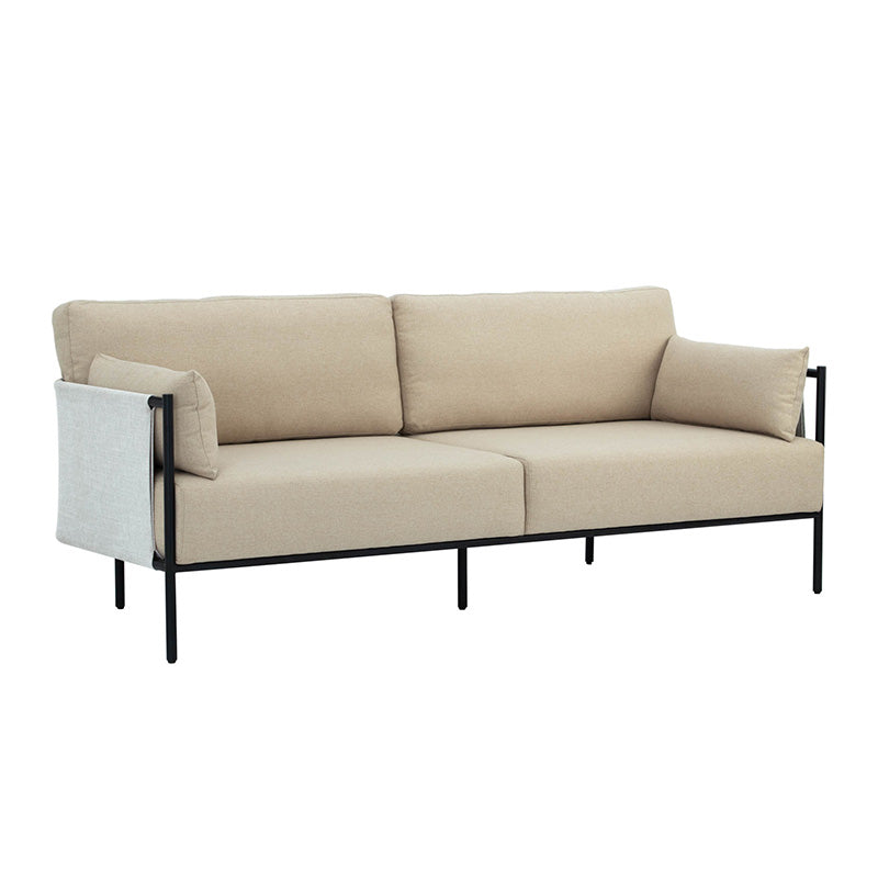 TREDIA 3 Seater Sofa - Tortilla/ White Grey Colour