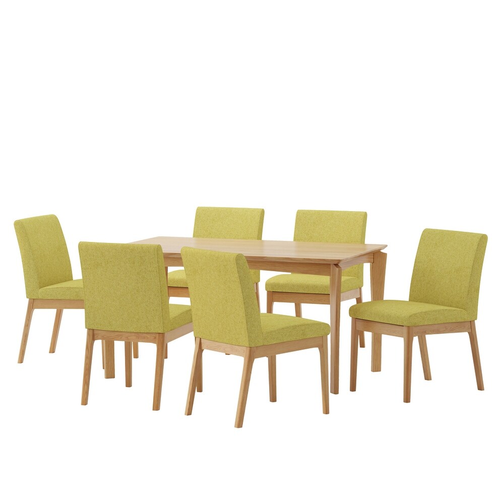 Atherton Wood 7 Piece Dining Set by Christopher Knight Home