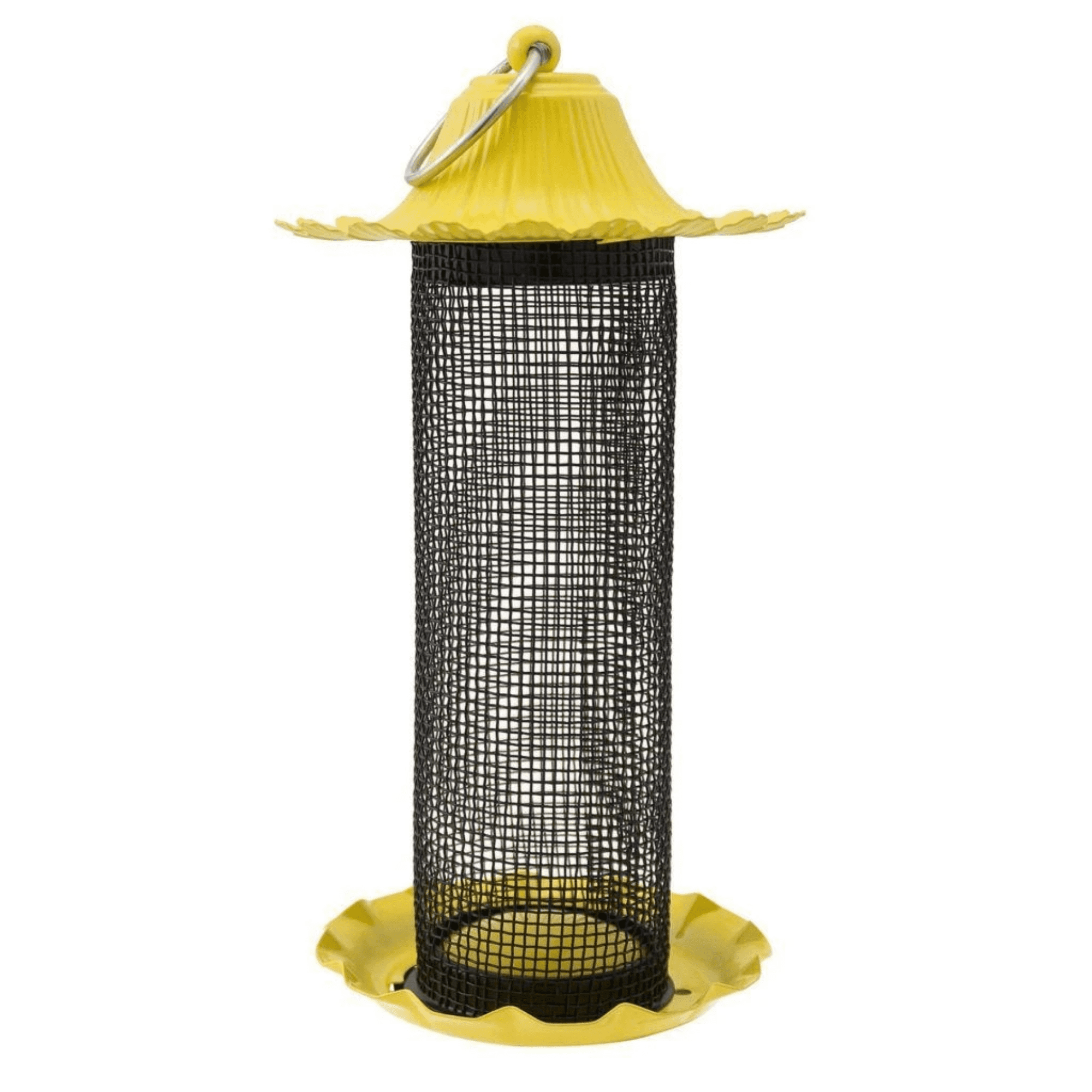 More Birds Little-Bit Finch Screen Bird Feeder， Wild Bird Feeder， .6 lb Seed Capacity