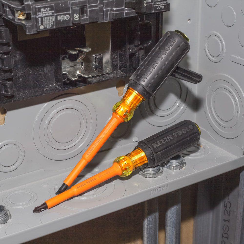 2pc 4In Insulated Screwdriver Set