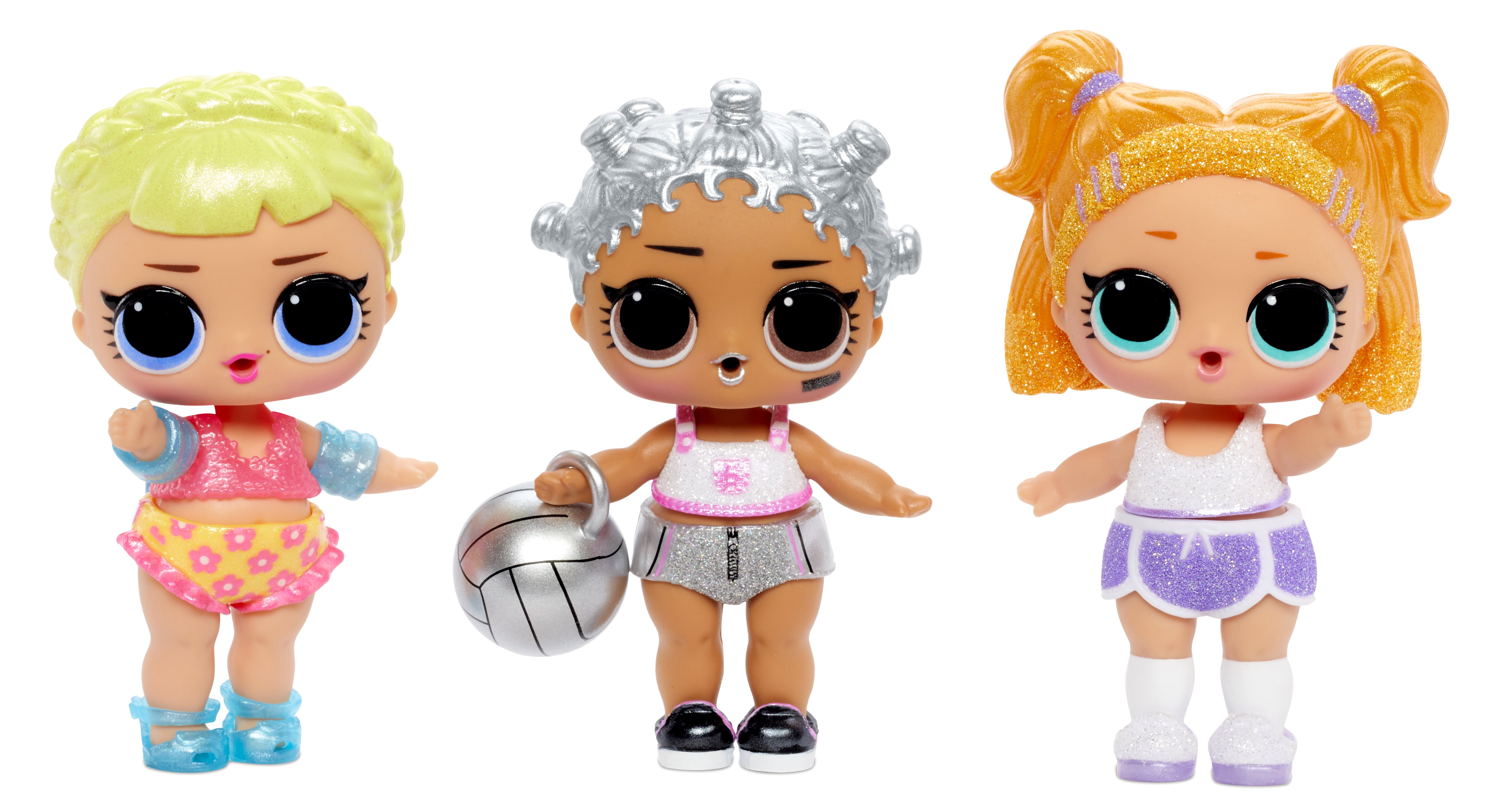 LOL Surprise All-Star Sports Series 4 Summer Games Sparkly Dolls with 8 Surprises, Accessories - Toys for Girls Ages 4 5 6+