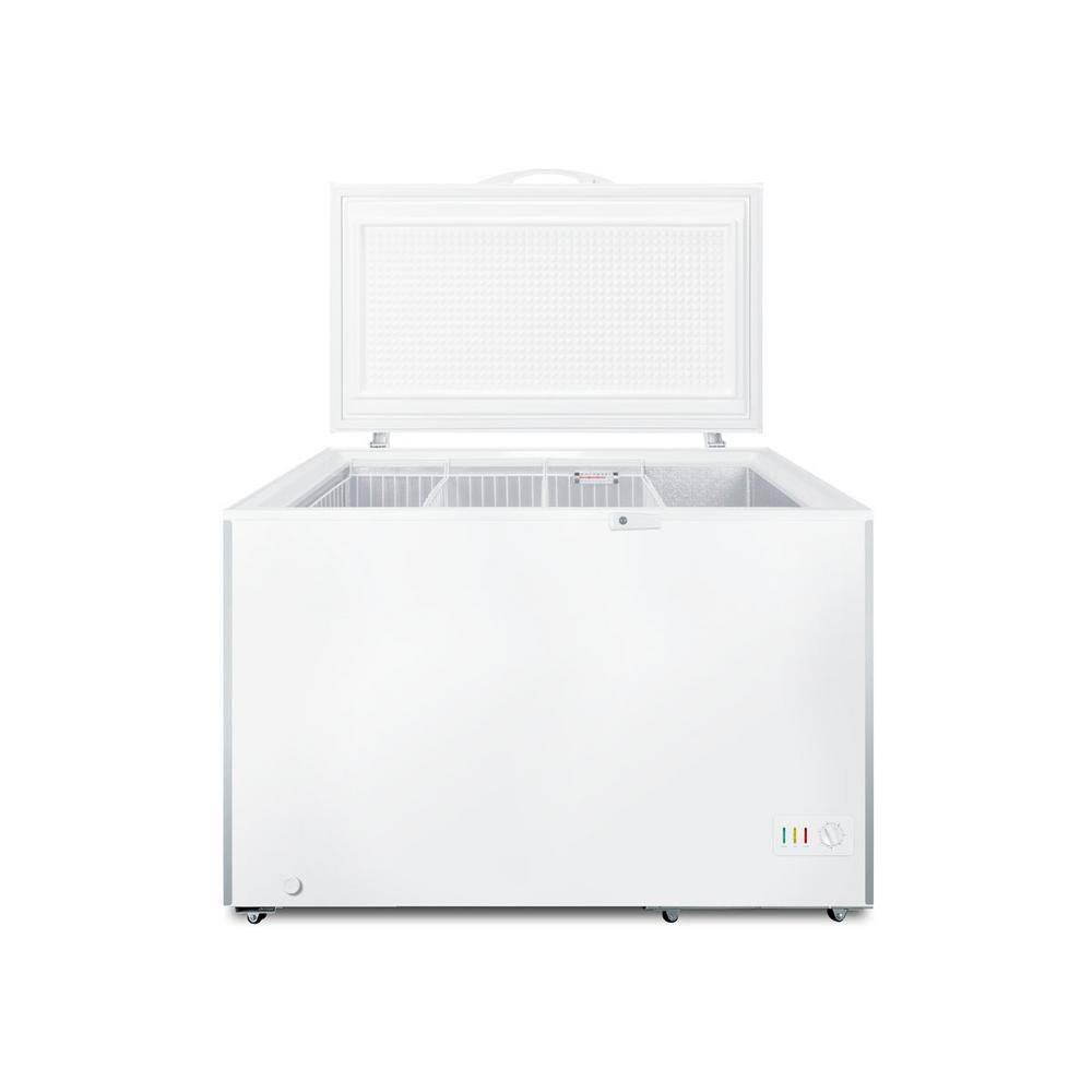 Summit Appliance 12.1 cu. ft. Manual Defrost Chest Freezer in White SCFM133