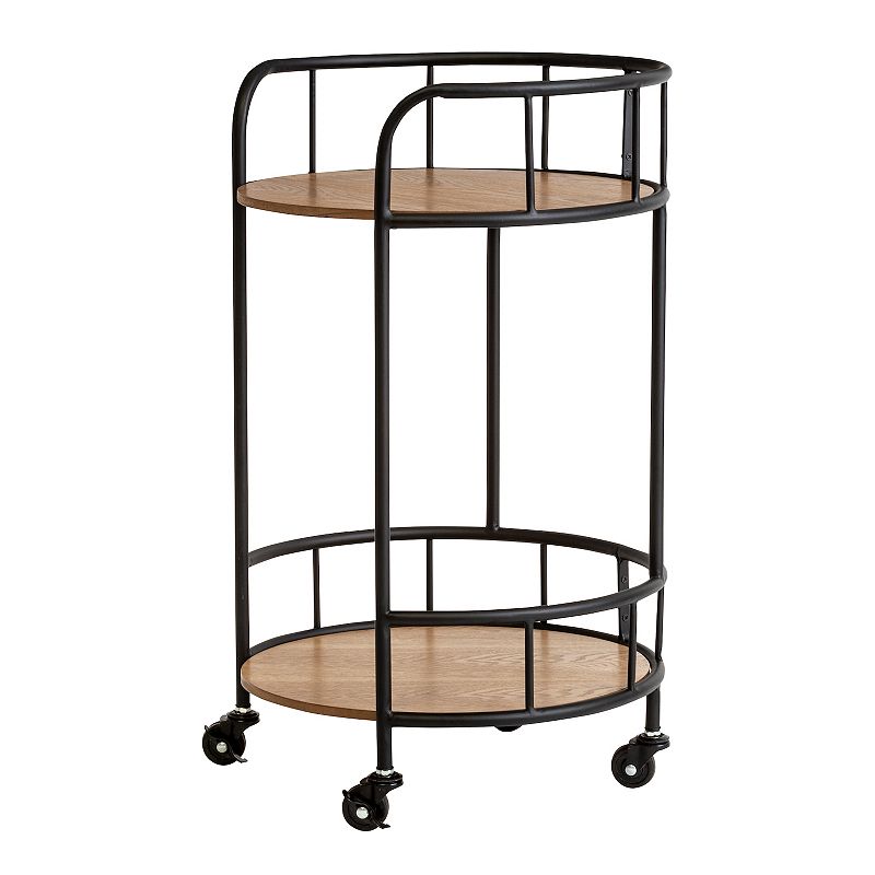 Honey-Can-Do 2-Tier Rolling End Table