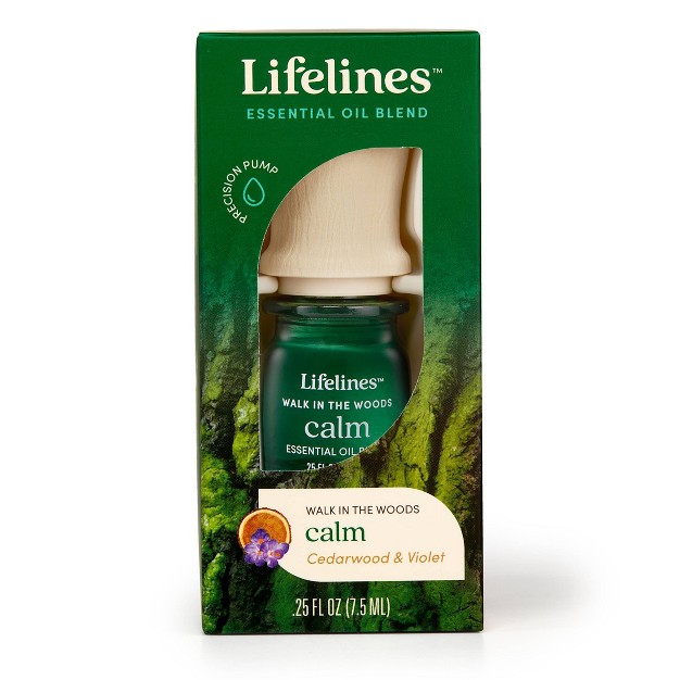 Essential Oil Blend Walk In The Woods Calm Lifelines