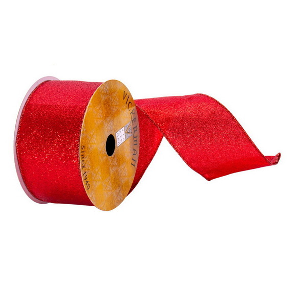 Vickerman 2.5x10yd Glitter Ribbon