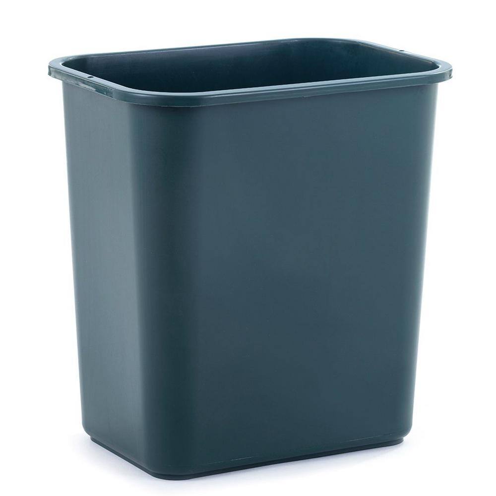 28 Qt. ECOSolutions Recyclable Plastic Trash Wastebasket WB0332-12pack