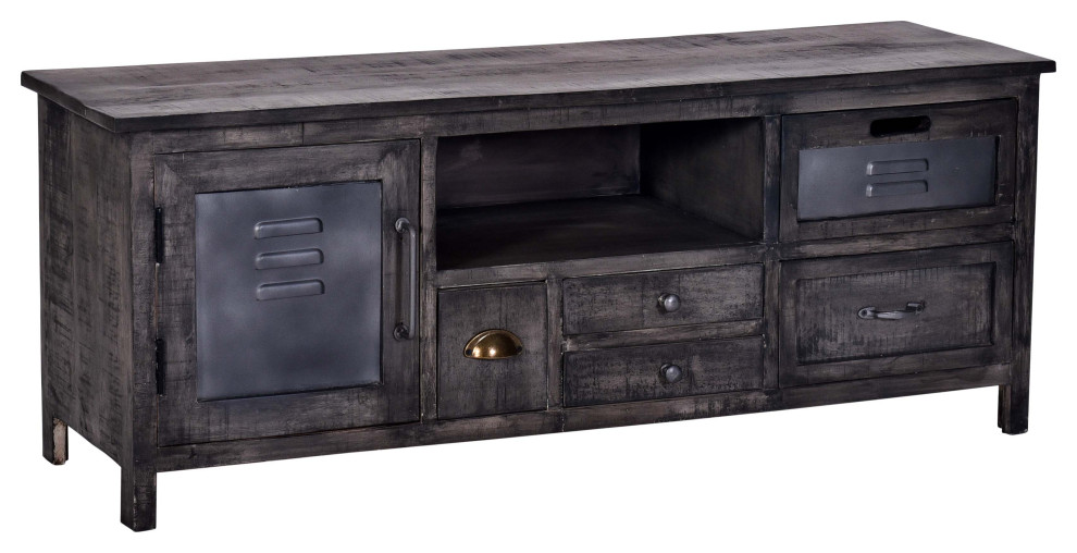 Layover Console   Rustic   Entertainment Centers And Tv Stands   by Progressive Furniture  Houzz