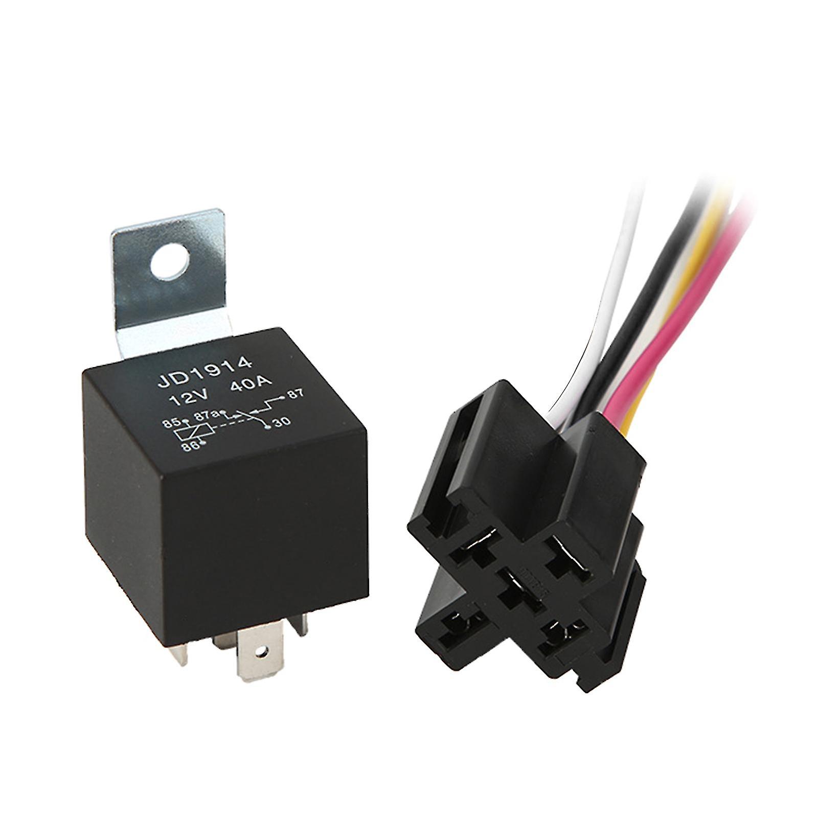 Adjustable Led Flasher Relay With Socket 4 Pin 5 Pin Car Turn Signal Indicator