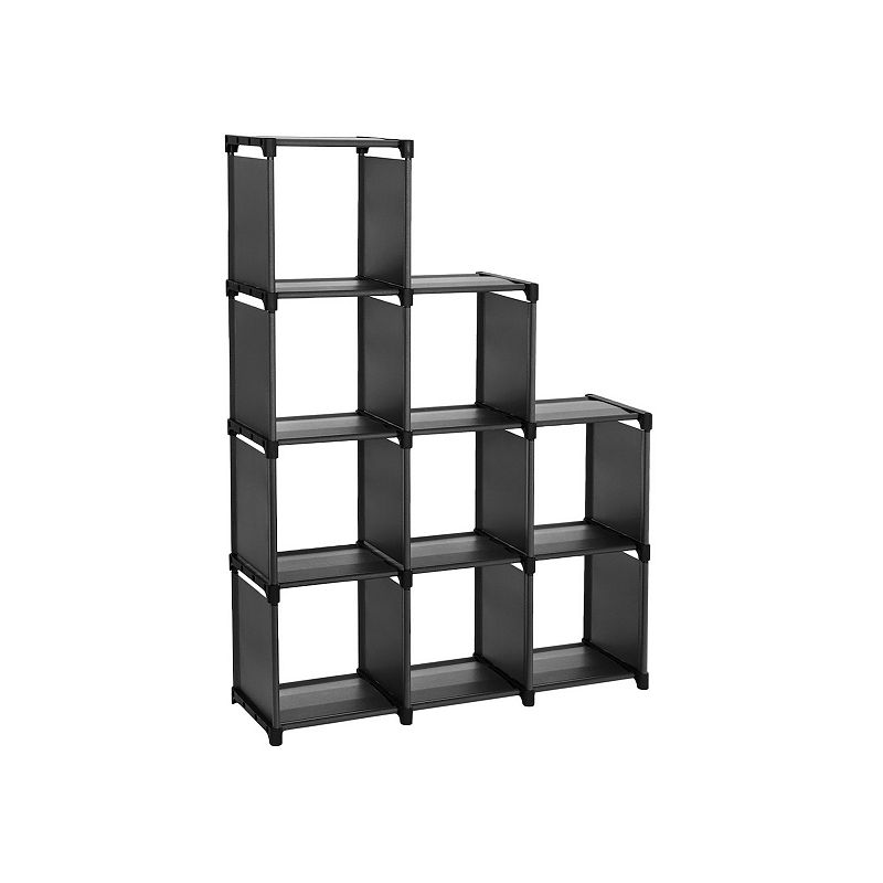 9 Cube Diy Storage Shelves Open Bookshelf Closet Organizer Rack Cabinet