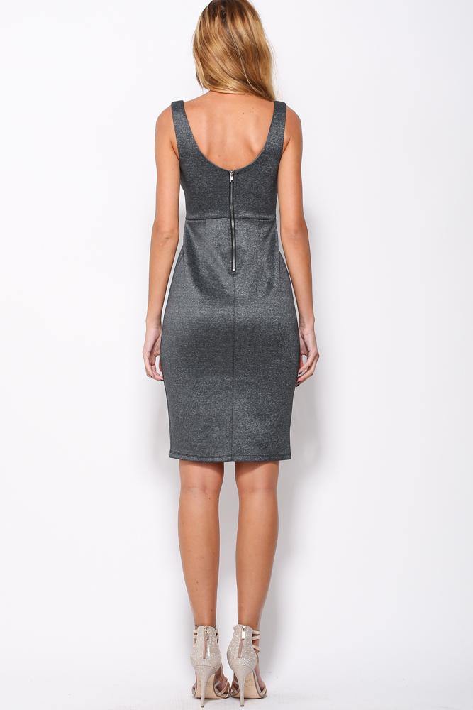 Headlines Dress Dark Grey