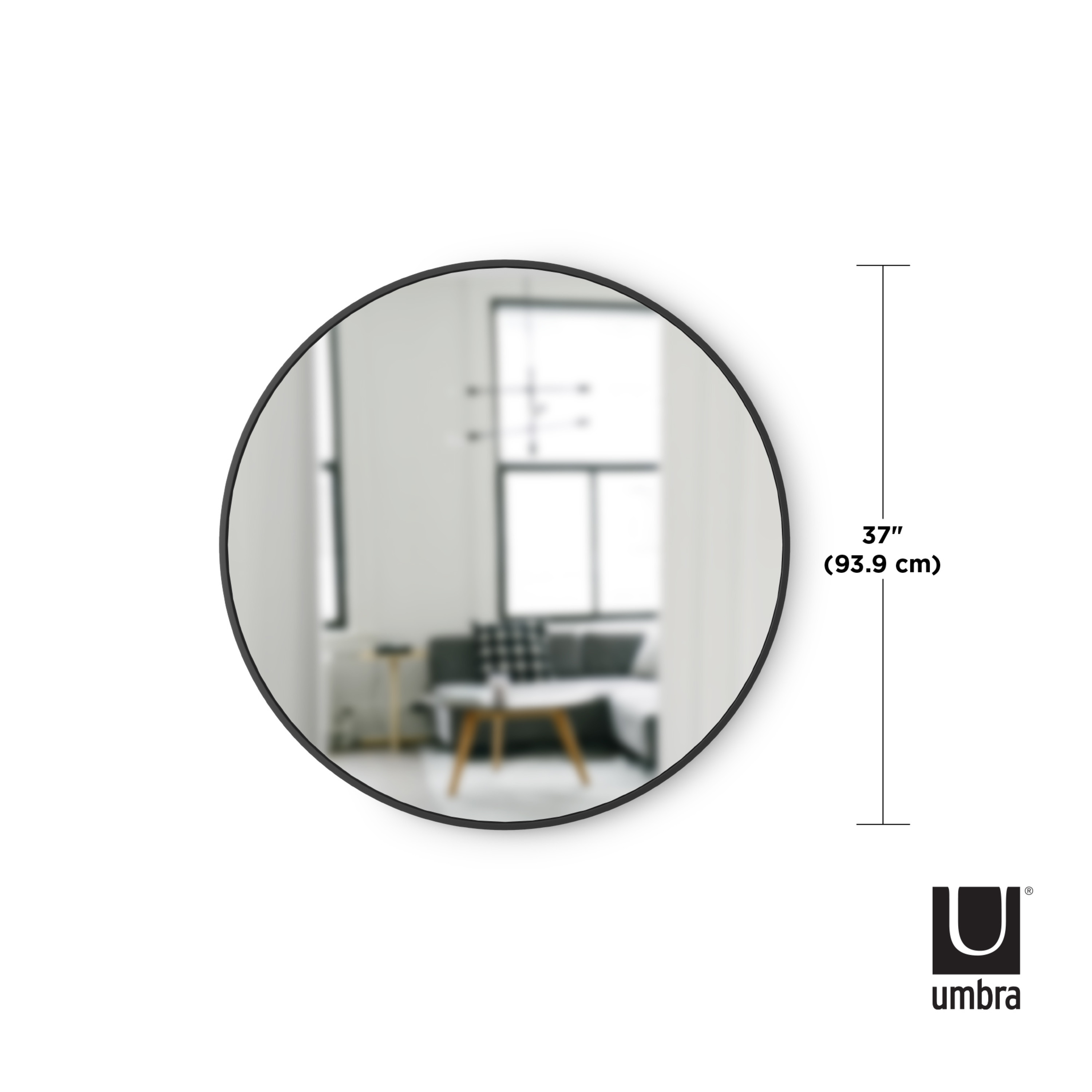 Umbra Hub Round Wall Mirror