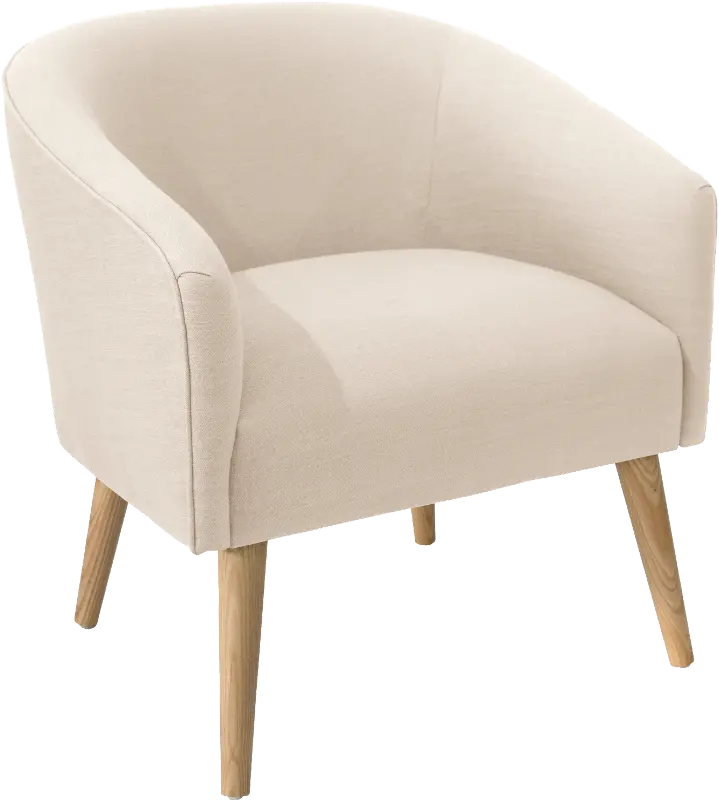 Deco Cream Accent Chair - Skyline Furniture