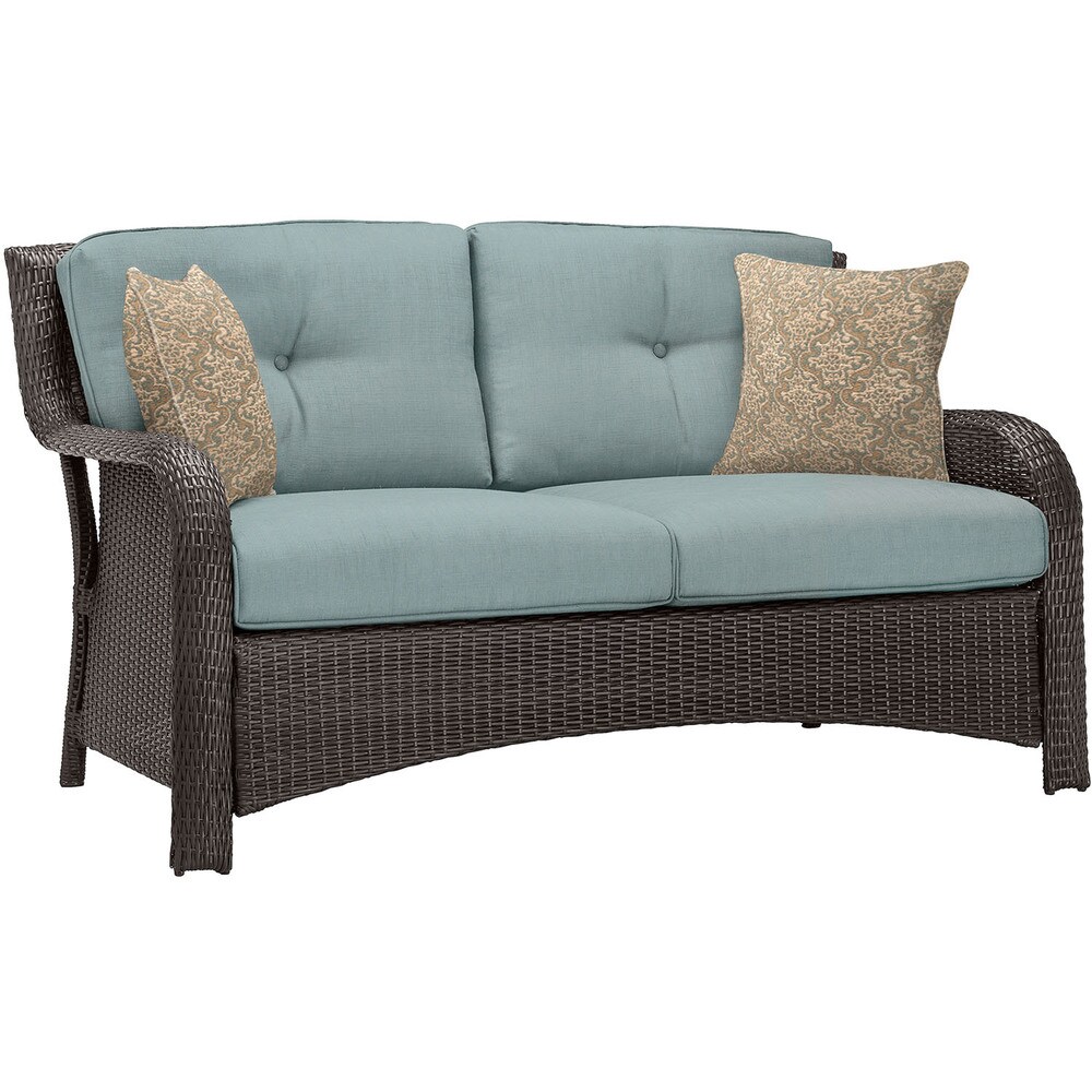 Cambridge Corolla Blue Metal 6 piece Lounge Set