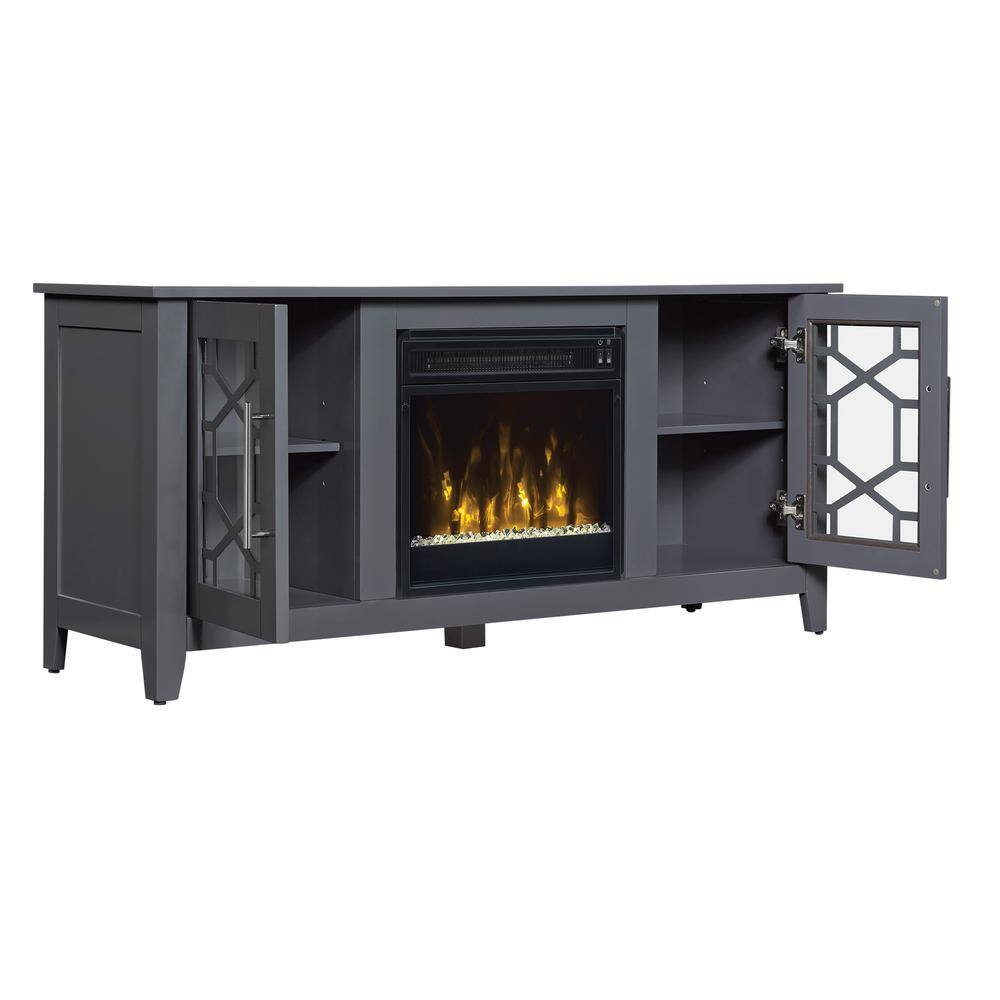 Classic Flame Clarion 54 in. Media Console Electric Fireplace in Cool Gray 18MM8951-F965S