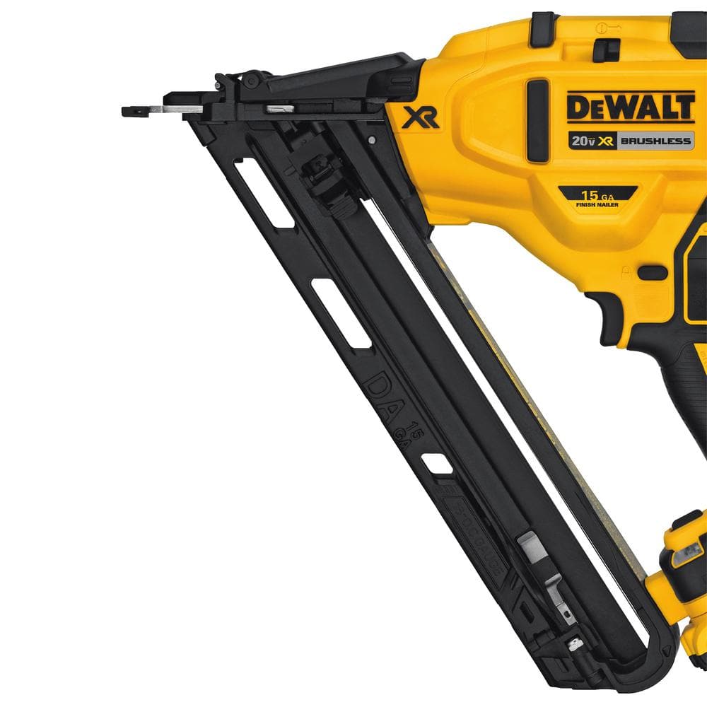 DEWALT DCN650B 20V MAX XR Lithium-Ion Cordless 15-Gauge Angled Finish Nailer (Tool Only)