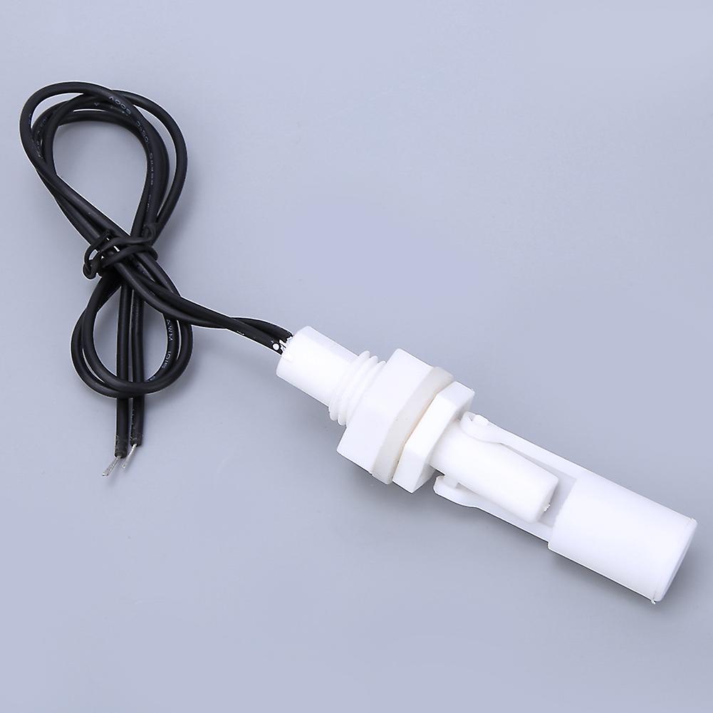 2pcs Water Level Sensor Float Switch Side Mounted White Pp Plastic 16mm Dc0-110v