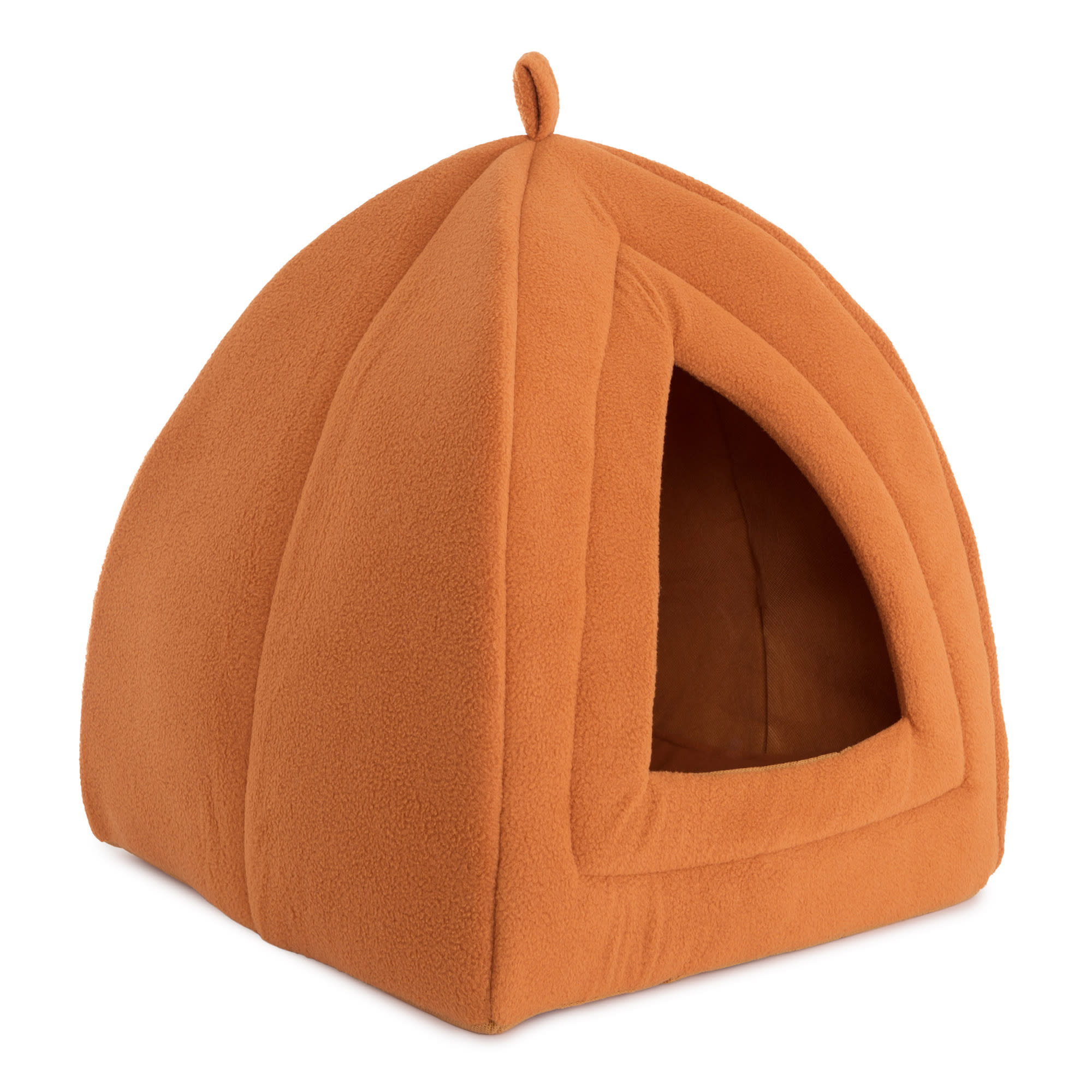 Pet Adobe Brown Igloo Cat Tent， 13