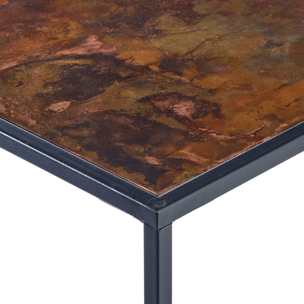 Pietra Small Side Table   Industrial   Side Tables And End Tables   by DESIGN IDEAS  Houzz