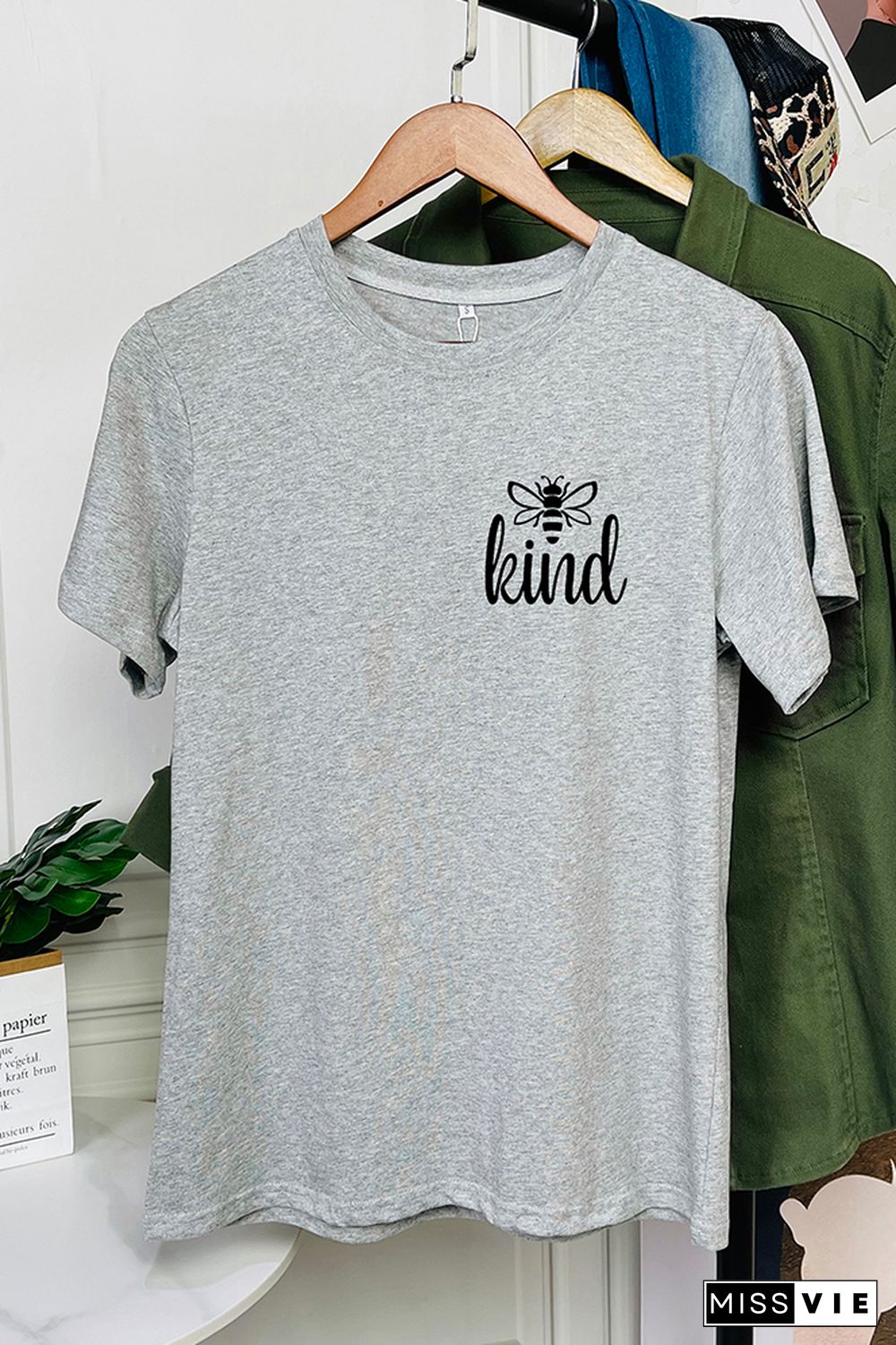 Bee Kind Graphic T-Shirt Wholesale