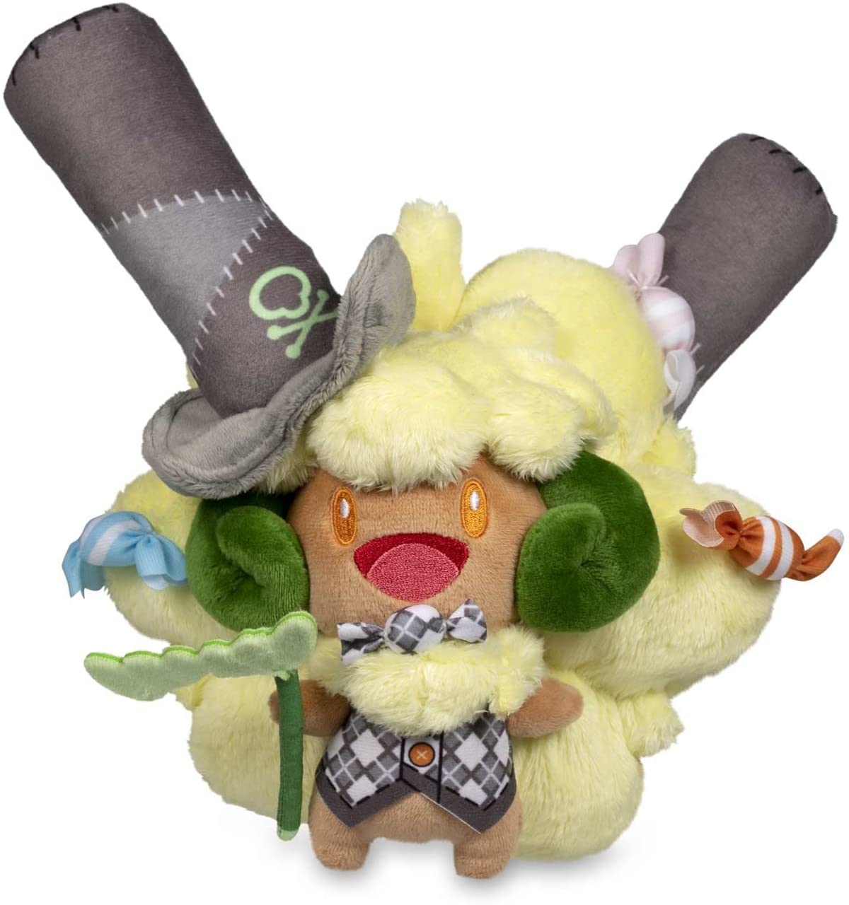 Pokemon Pumpkin Party Whimsicott Plush