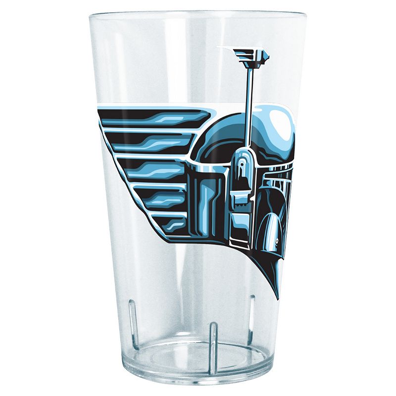 Star Wars Chrome Boba Helmet 24-oz. Tritan Glass