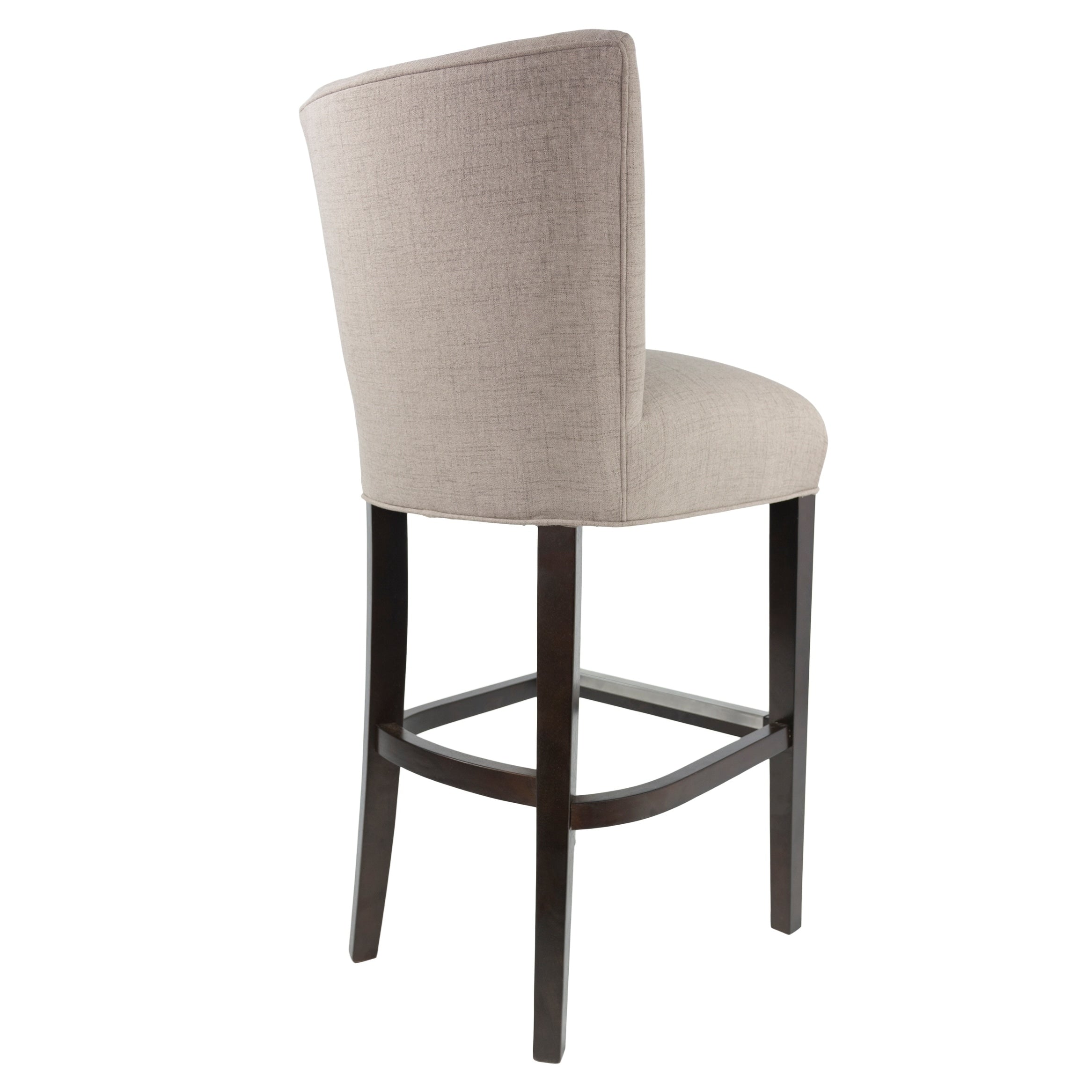 Sole Designs Savannah 30 Inch Contemporary Light Brown Upholstered Barstool