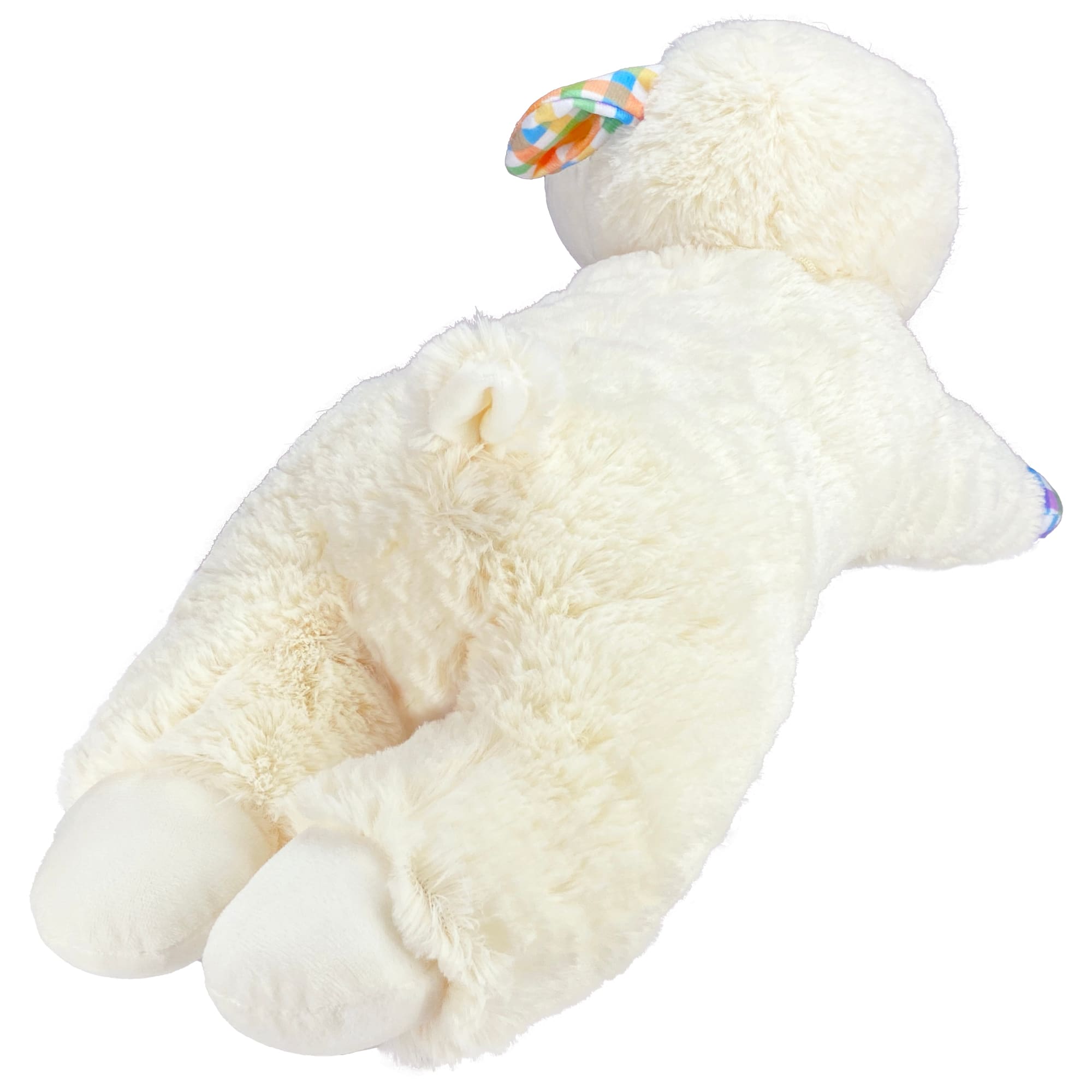 Multipet Lamb Chop Spring Dog Toy， X-Large