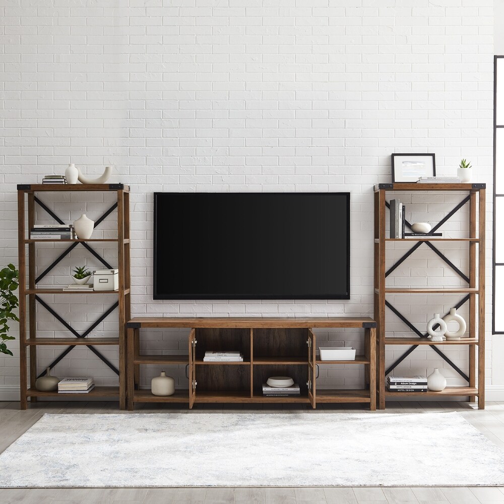 Middlebrook Kujawa X Accent Entertainment Wall