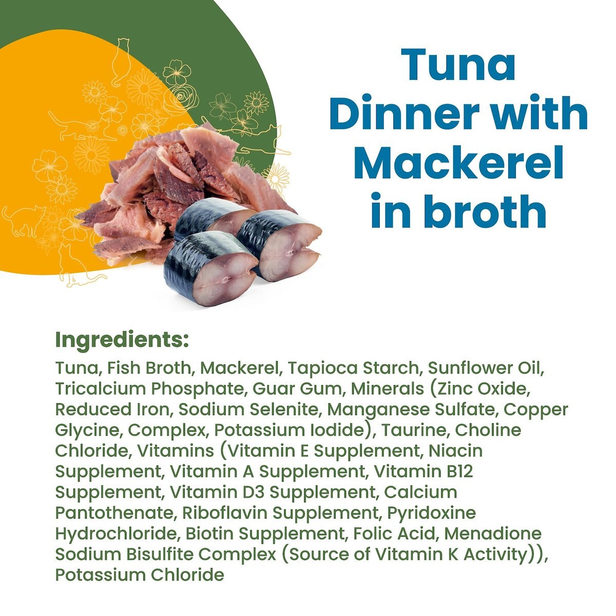 Almo Nature Daily Complete Tuna Dinner with Mackerel in Broth Canned Cat Food