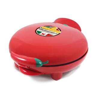 Elite Gourmet 8 in. Red Quesadilla Maker EQD413X