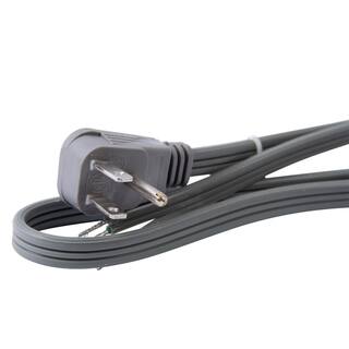 Bergen Industries 3 ft. 3-Wire Garbage Disposal Replacement Cord Gray PS16303R