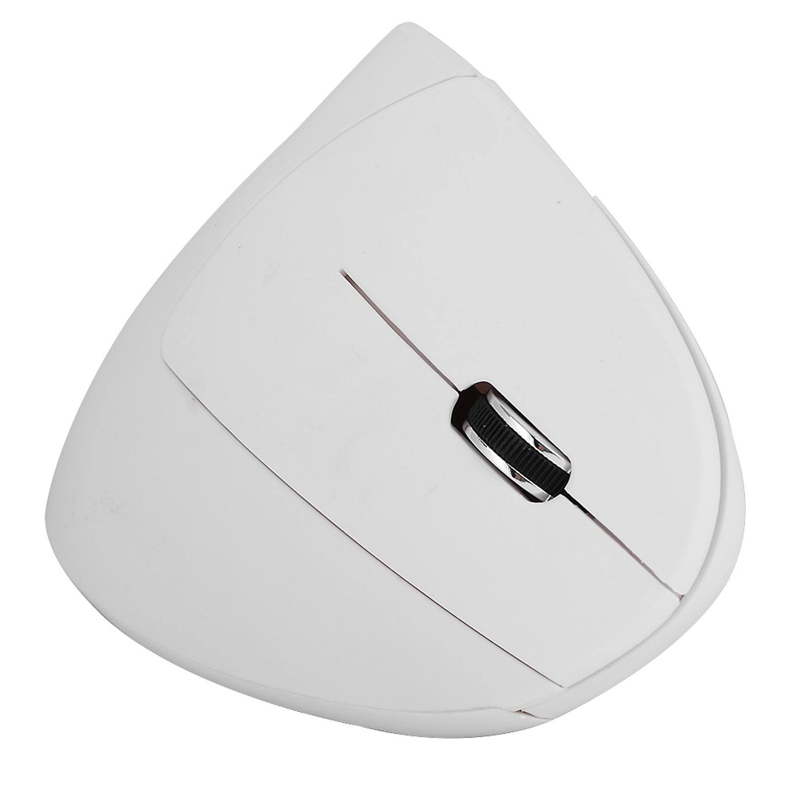 2.4ghz Optical 1600dpi Wireless Ergonomic Vertical Gaming Mouse Non Delay For Pc  Laptop White
