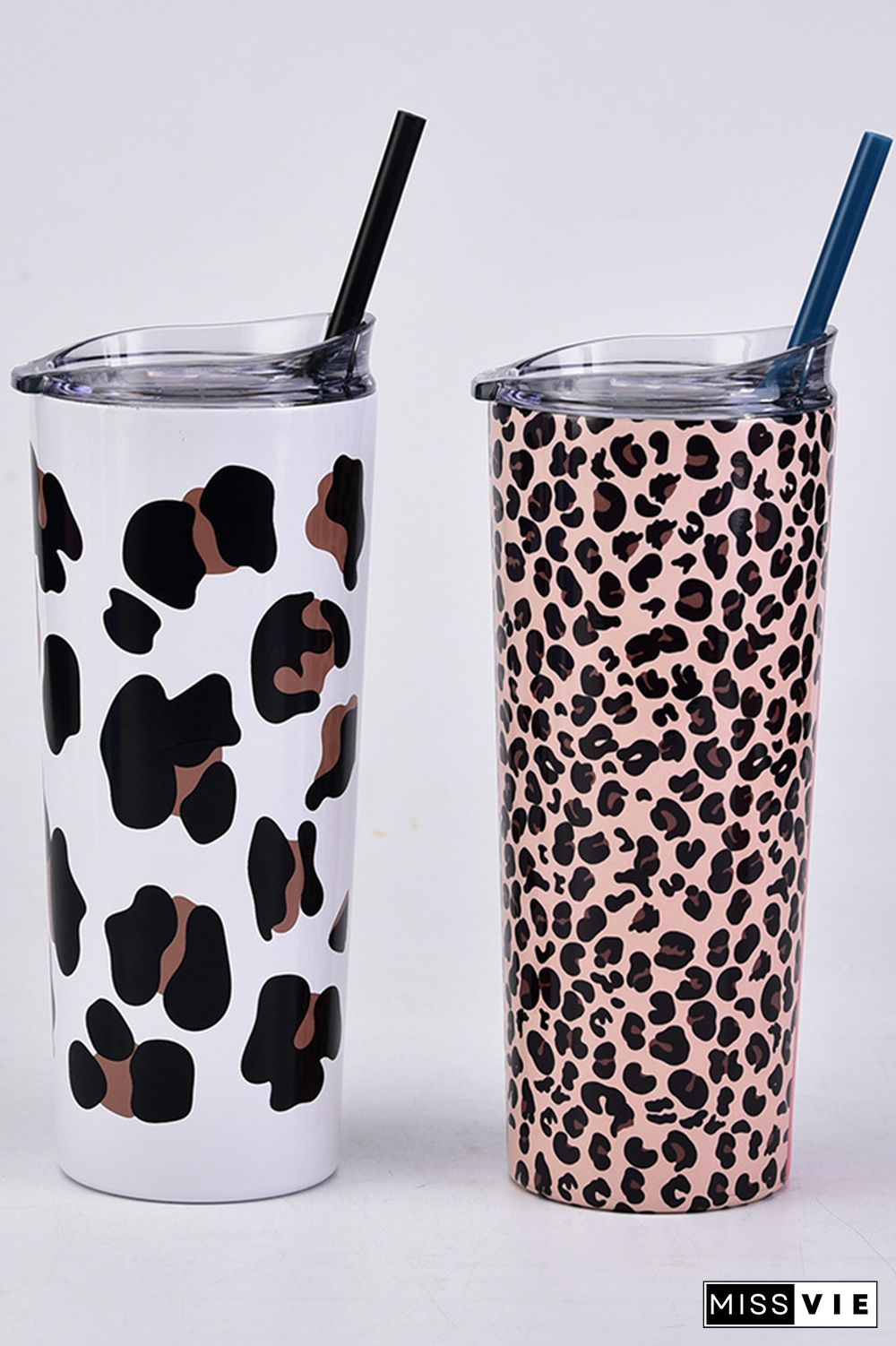 Leopard Cow Print Stainless Steel Bottles MOQ 3pcs