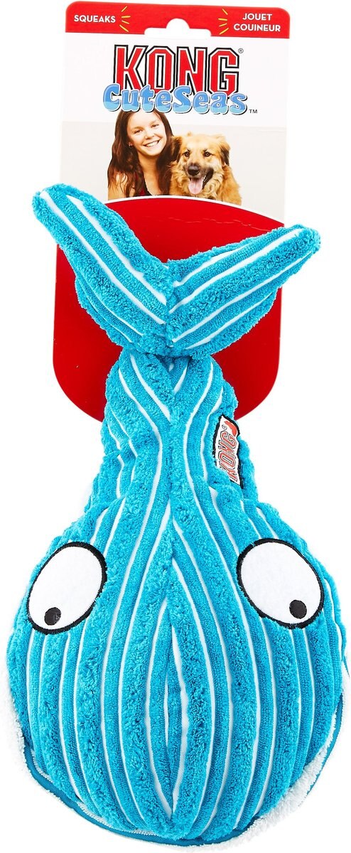 KONG CuteSeas Whale Dog Toy