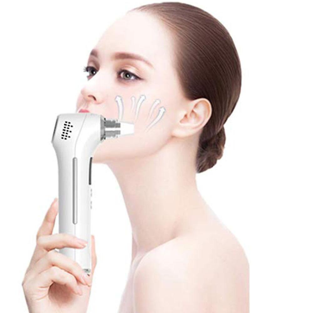 Blackhead Vacuum， Visible Blackhead Remover Facial Pore Vacuum， Microscope Blackhead Suction Tool， Rechargeable Suction Facial Pore Cleaner With 5 Rep