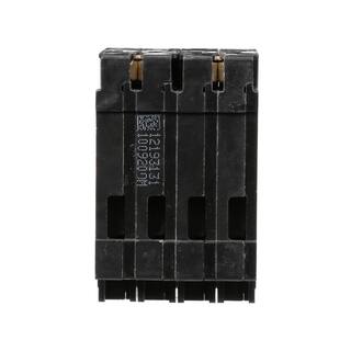 Siemens 20 Amp Double-Pole and 40 Amp Double-Pole Type QT Quad Circuit Breaker Q24020CT2