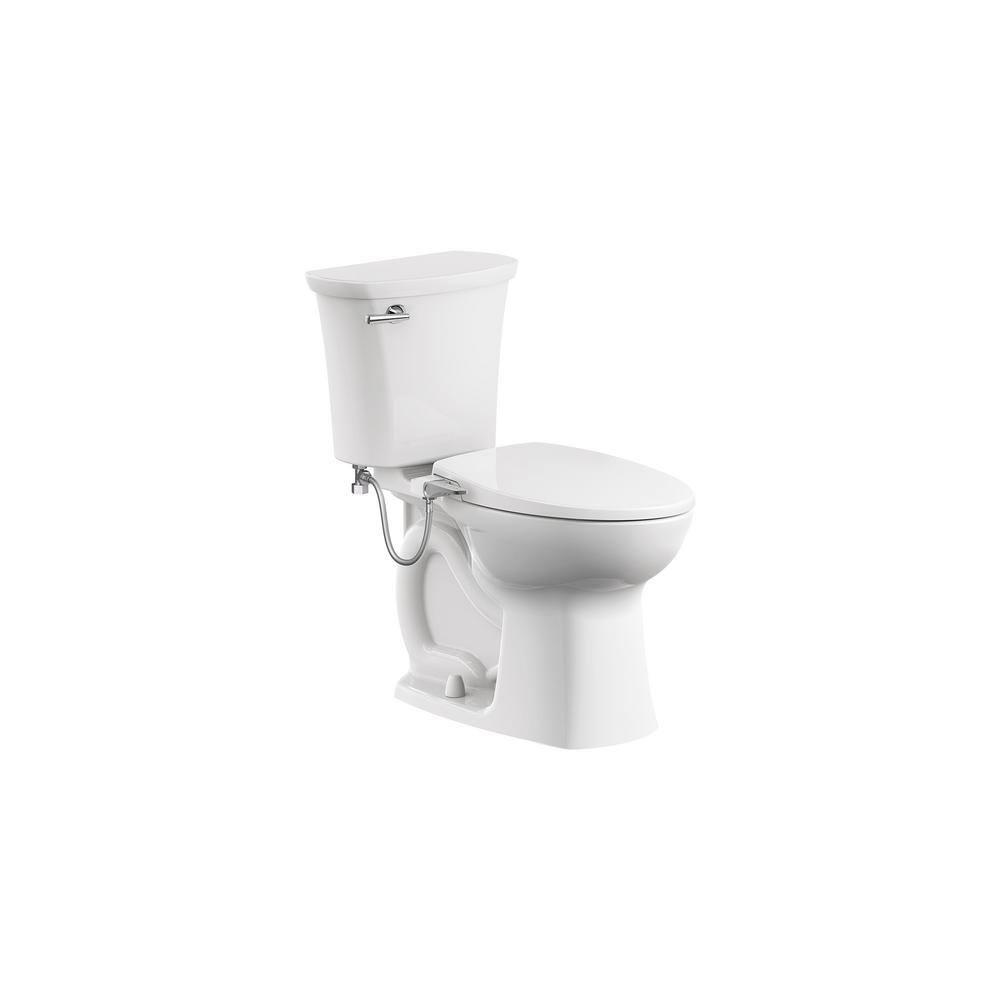 American Standard AquaWash Slim Non- Electric Slow Close Bidet Seat for Elongated Toilets in. White 8033A65G.020