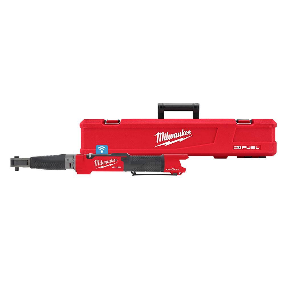 MW M12 FUEL ONE-KEY 12-Volt Lithium-Ion Brushless Cordless 38 in. Digital Torque Wrench (Tool-Only) 2465-20