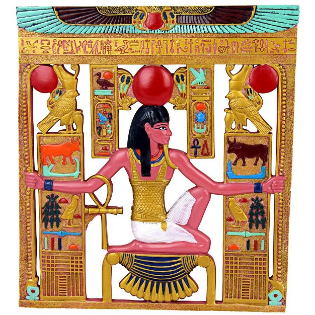 Design Toscano King Tut Cartouche Sculptural Wall Plaque