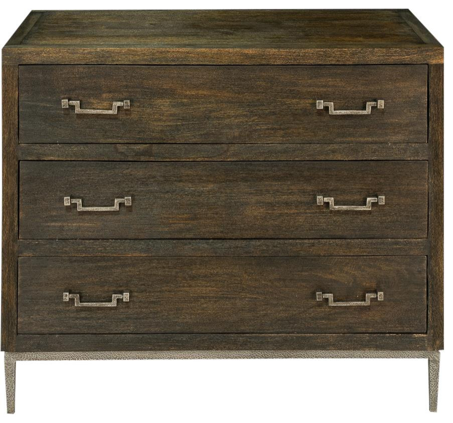 Chest of Drawers SARREID BAUHAUS Eclectic Old Stain Brushed Gray   Midcentury   Accent Chests And Cabinets   by EuroLuxHome  Houzz