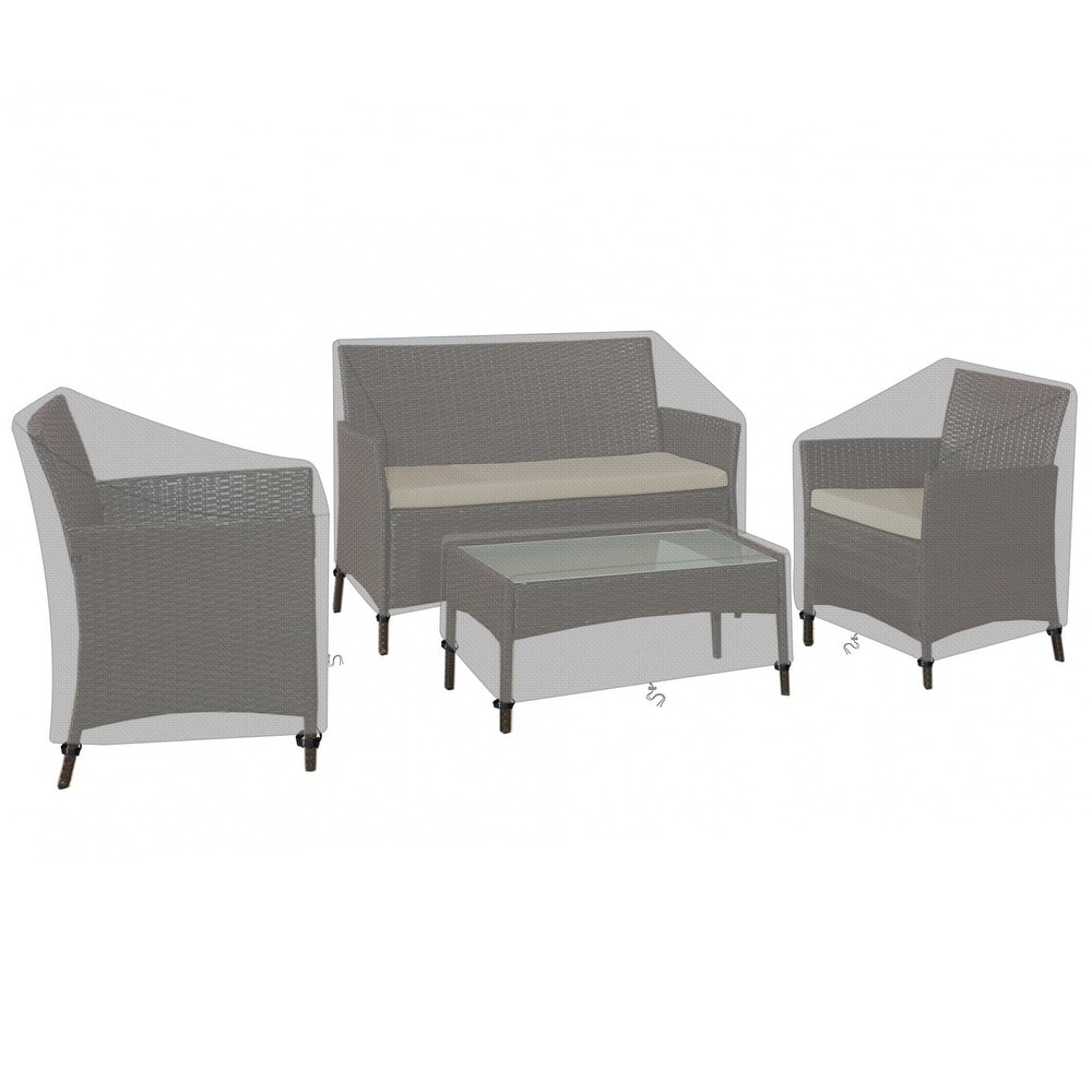 Outdoor Patio Furniture Covers 4 Piece Set Furniture Cover Waterproof