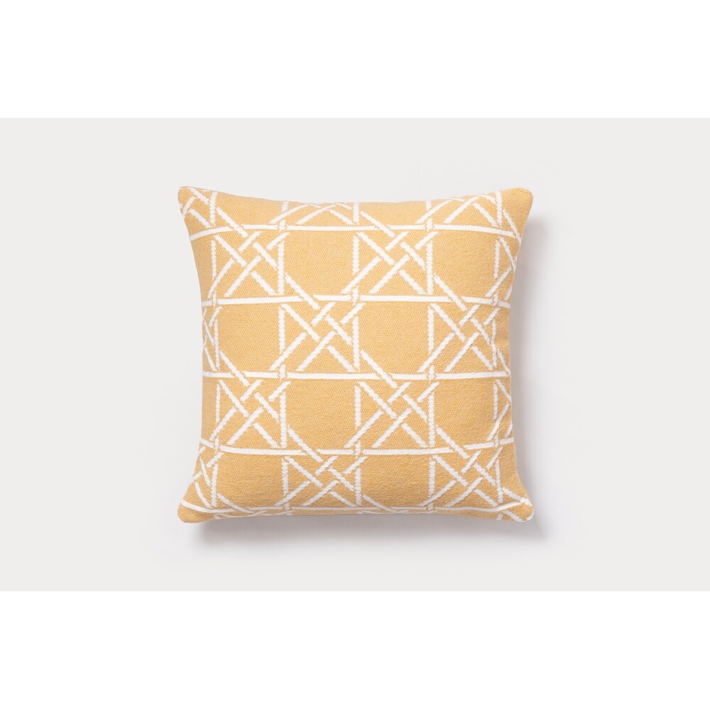 Brooks Brothers Lattice Work Decorative Pillow