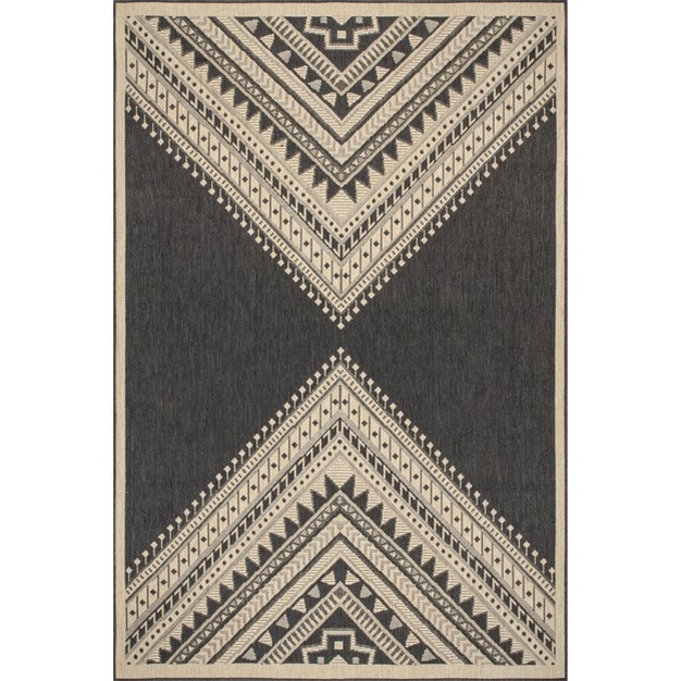 Nuloom Landry Aztec Indoor And Outdoor Area Rug