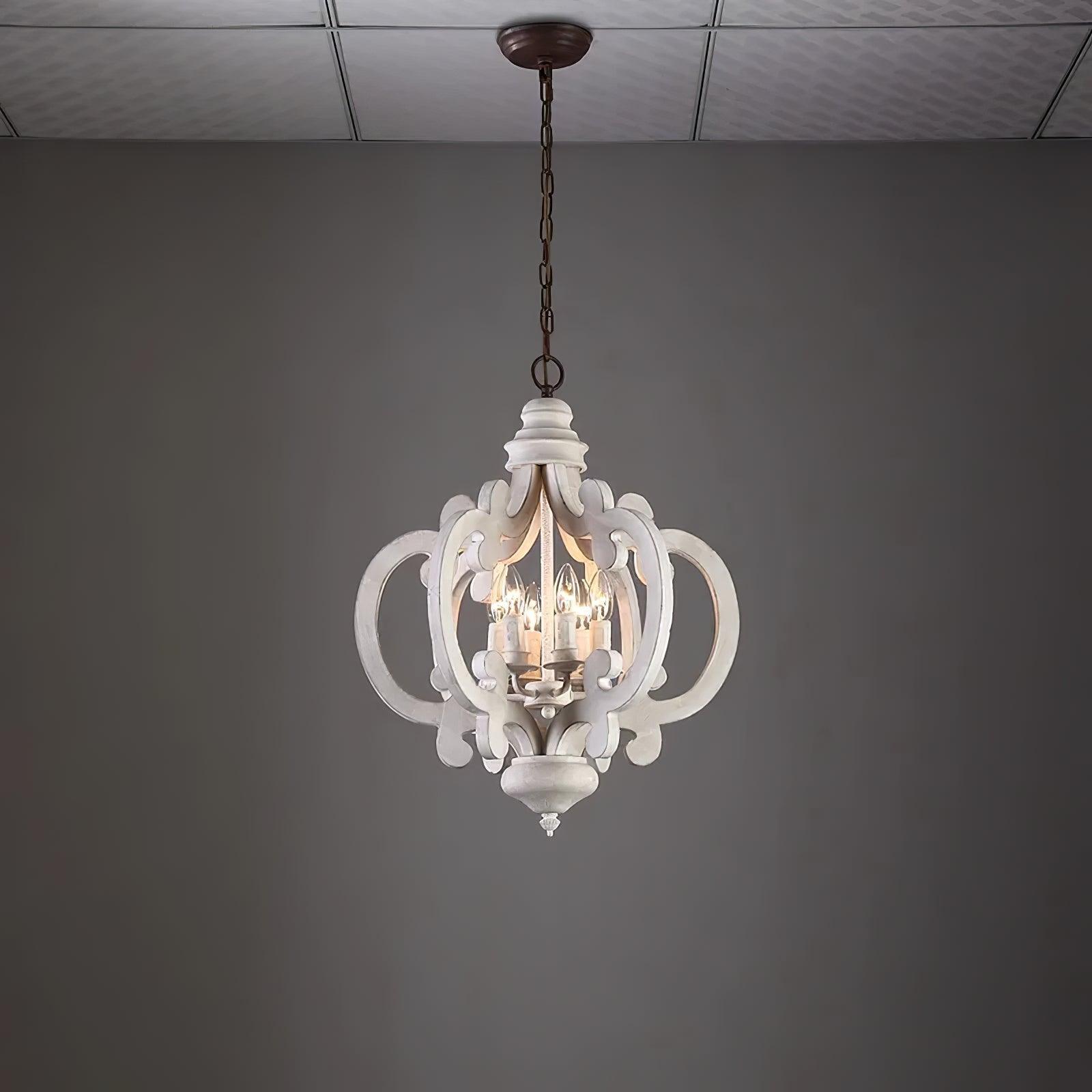 Antique White Style Chandelier