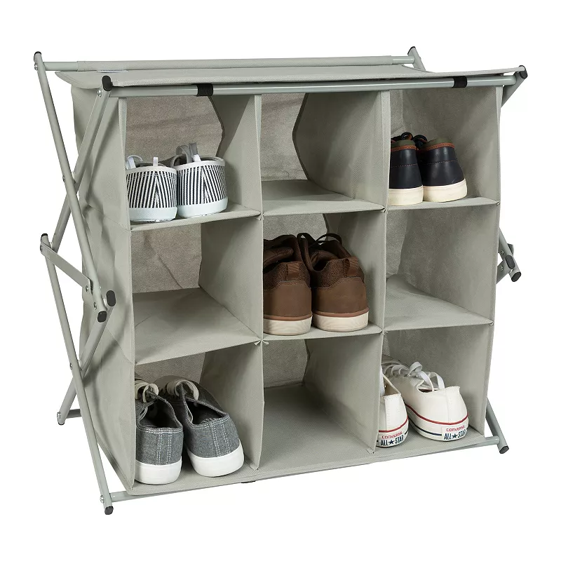 Simplify 9 Grid Collapsible Shoe Rack