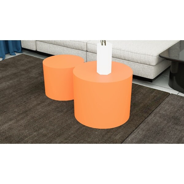 Set of 2 Rround Side Table